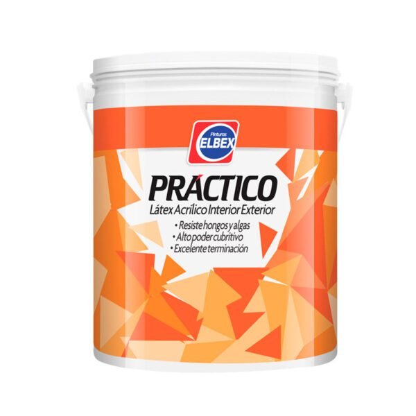 Práctico Látex Acrílico Interior Exterior Elbex